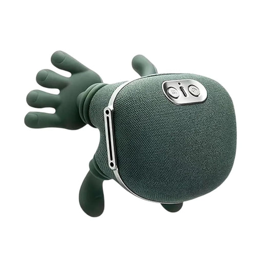 RespiteLab Bionic Neck & Shoulder Massager with flexible silicone bionic fingers, cordless, on a white background